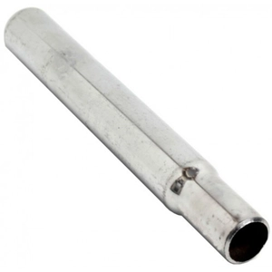 Труба сідла Ø25.4мм сталь, L-18,5см, нікель