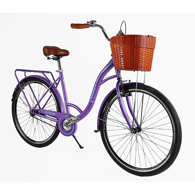 Міський велосипед 28 ST Corso «FORTUNA» FR-28698 сталь 20", фіолетовий (+к/к/б) фото westvelo.com