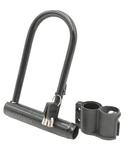 Замок на ключ Ø130-210mm U-подібний "скоба" з кріпленням на раму