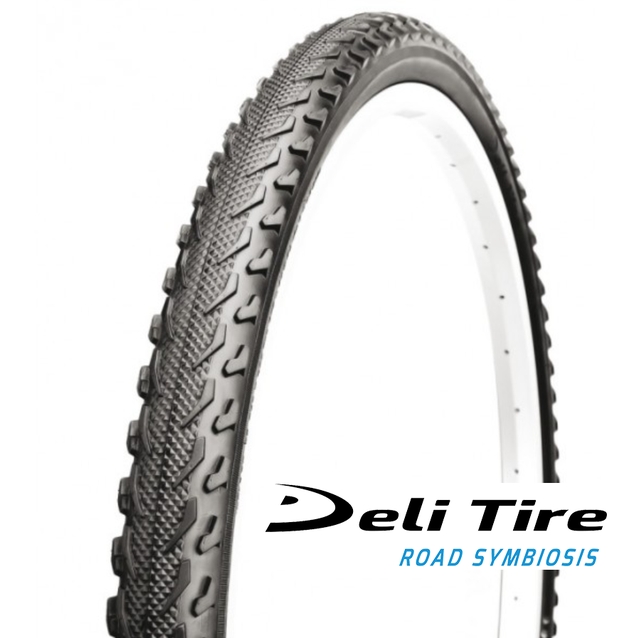 Покришка турист 37-622 DELI TIRE Індонезія (207) дрібний шип, синя смуга фото westvelo.com