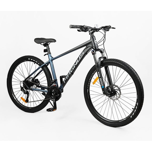 Велосипед 29 AL Corso «MAGNUS» MG-57362 алюміній 19", (к-т SHIMANO) чорно-синій фото westvelo.com