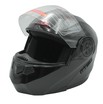 Мото шолом, трансформер (L 59-60) BLD-159 чорний глянець з відкидними окулярами фото westvelo.com