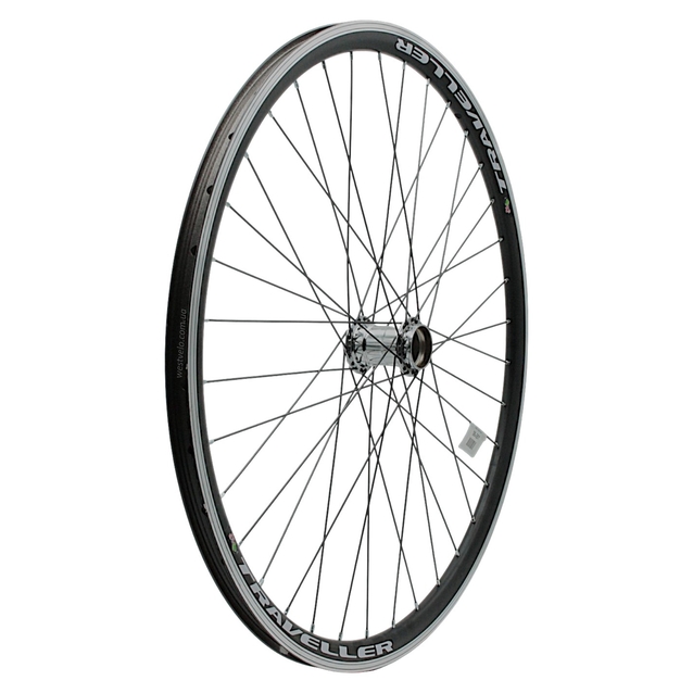 Колесо 28-29 зад, обід 2-ний чорний, стакан, чорна спиця фото westvelo.com