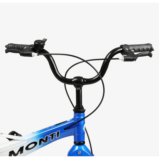 Дитячий велосипед 16 MG Corso «MONTI» MT-16316, магнієва рама, біло-синій фото westvelo.com