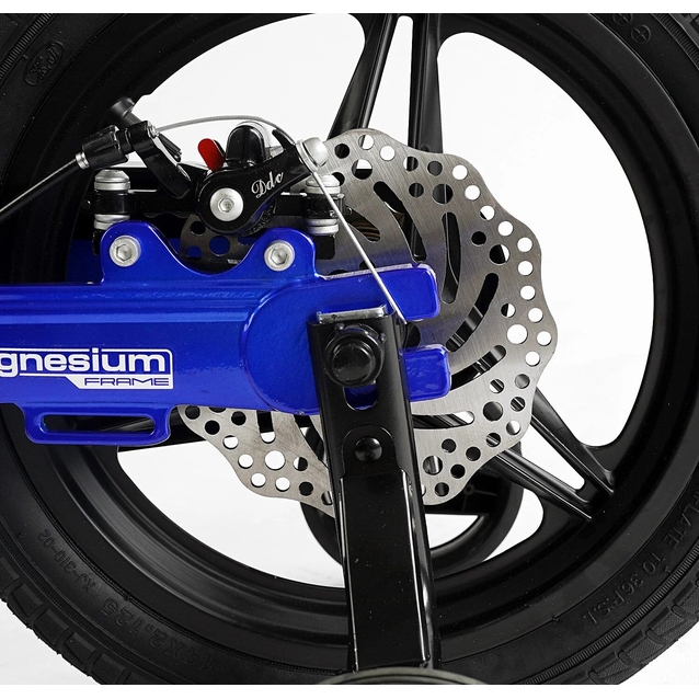 Дитячий велосипед 14 MG Corso «REVOLT» MG-14015, магнієва рама, синій фото westvelo.com