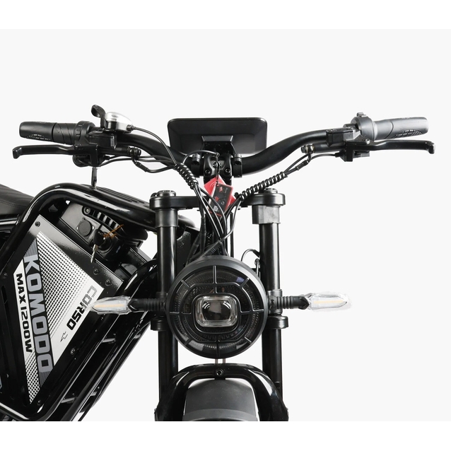 Електрофетбайк 20 ST Corso «KOMODO MAX» KM-84309 сталь, двигун 1200W, акумулятор 60V 21Ah літієвий, (к-т SHIMANO) чорний, литі колеса фото westvelo.com