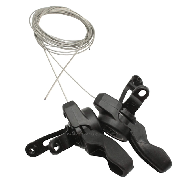 Манетки Shimano SL-TZ20  3+6 швидкостей фото westvelo.com