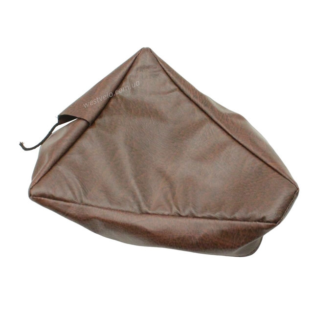 Чохол сідла коричневий (поролон) фото westvelo.com