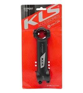 Винос руля на безрізьбову вилку AL. Ø28.6-Ø31.8мм, L-130мм, KLS Expert, чорний