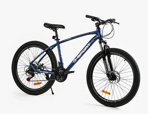 Велосипед 26 AL Corso «G-SPORT» G-26317 алюміній 17", (к-т Shimano репліка) синій