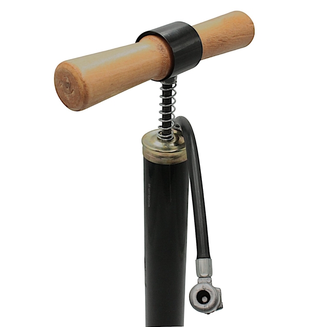 Насос авто CLASSIC чорний, тонкий шланг H-400мм фото westvelo.com