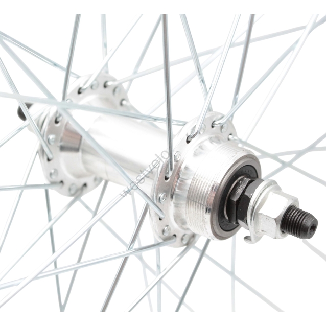 Колесо 27,5 перед, обід 2-ний чорний, втулка AL на промах, диск різьба (Gravity) фото westvelo.com