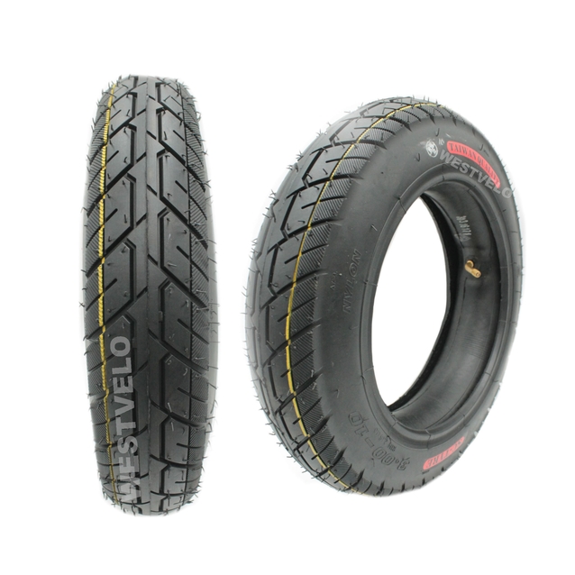 Покришка "10" 3.00-10 SC-TYRE (171) TT шоссе + камера