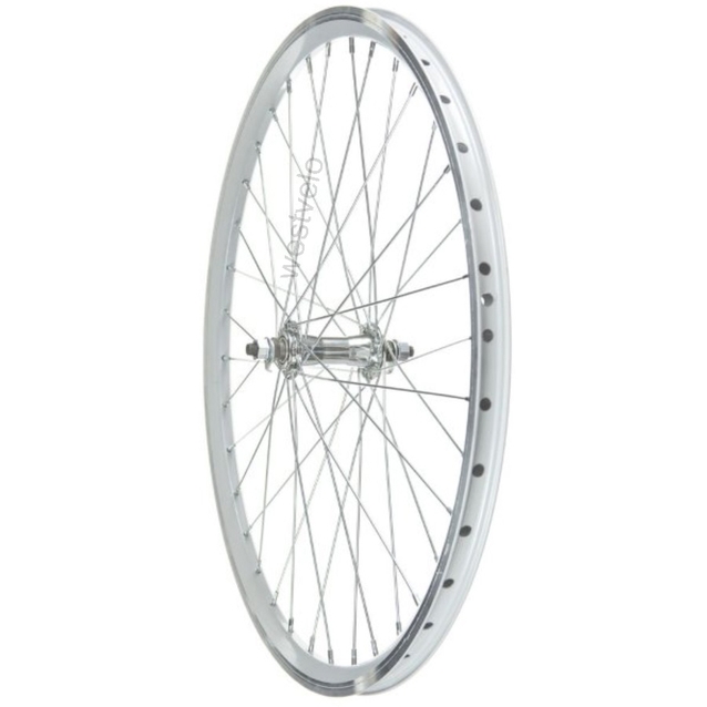 Колесо 28-29 перед, обід 2-ний сірий, втулка ST. на віночках фото westvelo.com