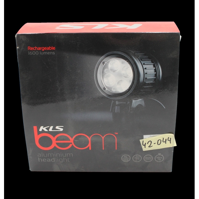 Фaрa usb KLS Beam AL корпус (1600 lm) чорний фото westvelo.com