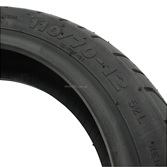Покришка "12" 110/70-12 Б/К DELI TIRE Індонезія (109) дорожня TL фото westvelo.com