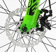 Велосипед 24 AL Corso «KORD» KD-41070 алюміній 11", (к-т SHIMANO) салатово-синій фото westvelo.com