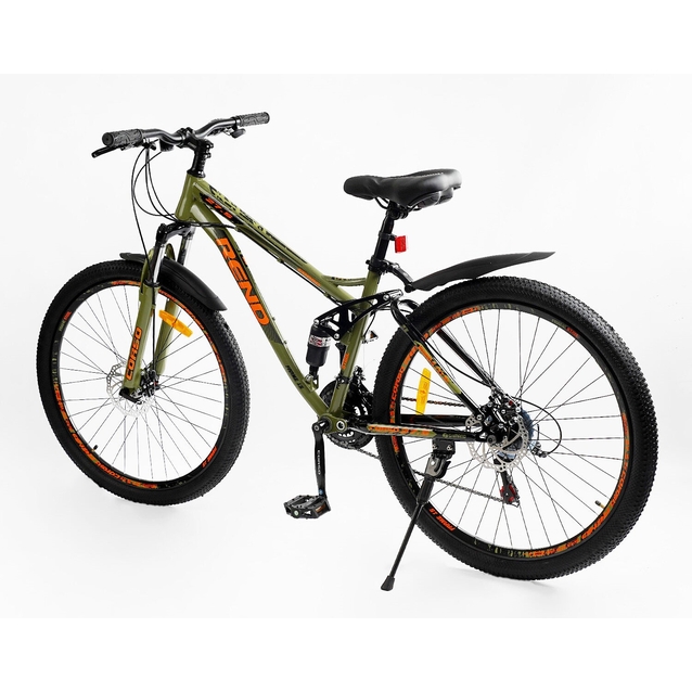 Велосипед 27.5 ST Corso «REND» RD-91533 сталь 15", (к-т SHIMANO) хакі фото westvelo.com