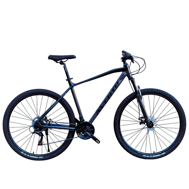 Велосипед 29 AL Corso «AVENTO» AT-91703 алюміній 21", (к-т SHIMANO) чорно-хамелеон фото westvelo.com