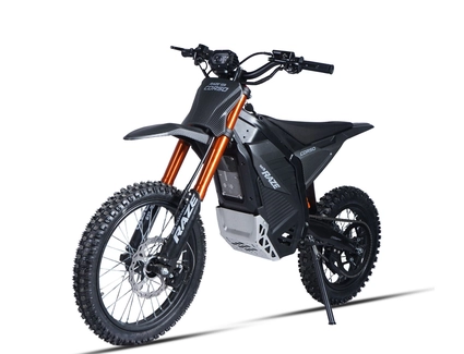 Електродіртбайк Corso «RAZE M9» M9/44033 двигун 2500W, акумулятор 72V 25Ah літієвий, чорний, колеса 17/14 "