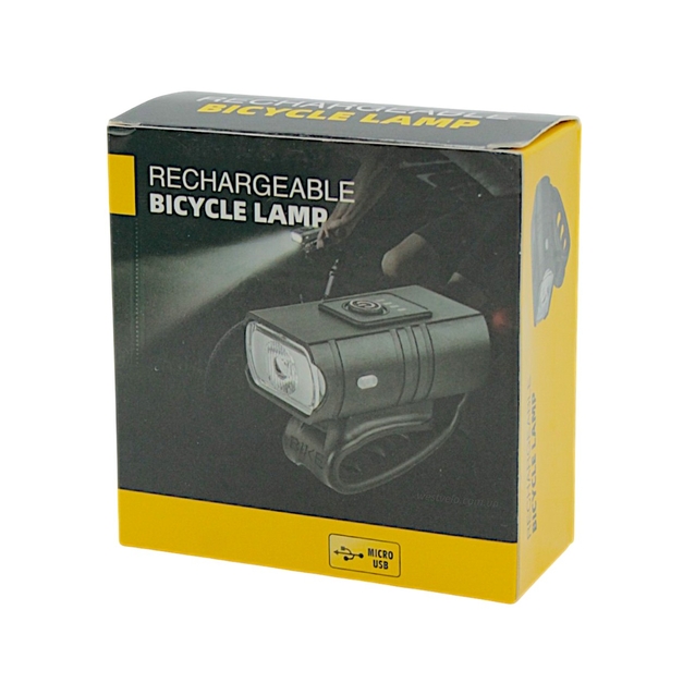 Фара usb BK-01. AL корпус з індикатор заряду фото westvelo.com