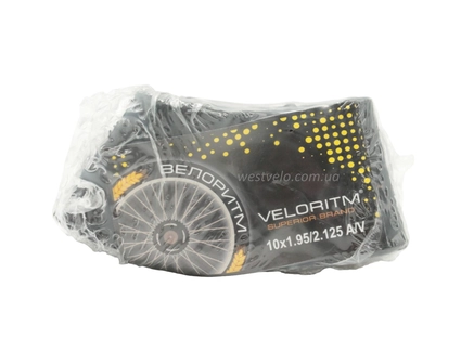Камера 10 прямий ніпель АV 33 mm VELORITM  (1.95-2.125)