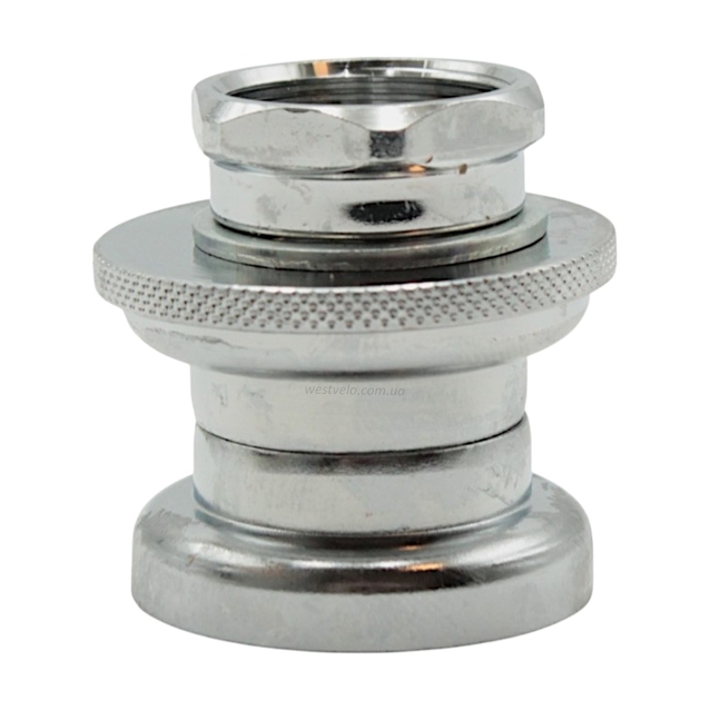 Рульовий набір мтв різьбовий, KENLI KL-B202, віночки, нікель фото westvelo.com