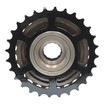 Зірка задня різьбова 7-рик SUNRUN M728 чорно-коричнева (14-28T) фото westvelo.com