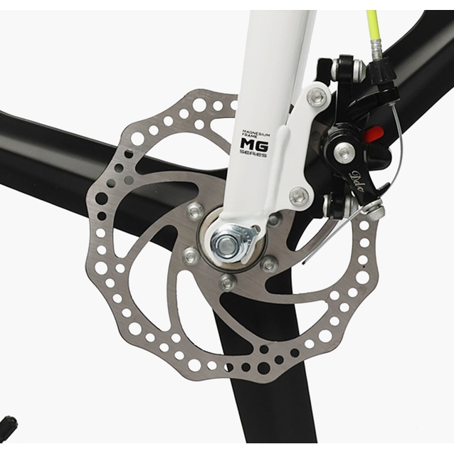 Дитячий велосипед 20 MG Corso «MONTI» MT-20790, магнієва рама, біло-салатовий фото westvelo.com