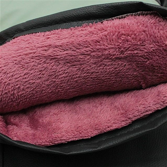 Рукавиці на кермо. зимові, салатові вставки фото westvelo.com