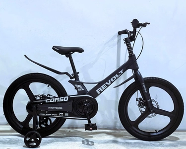 Дитячий велосипед 20 MG Corso «REVOLT» RV-20918 магнієва рама, графітовий