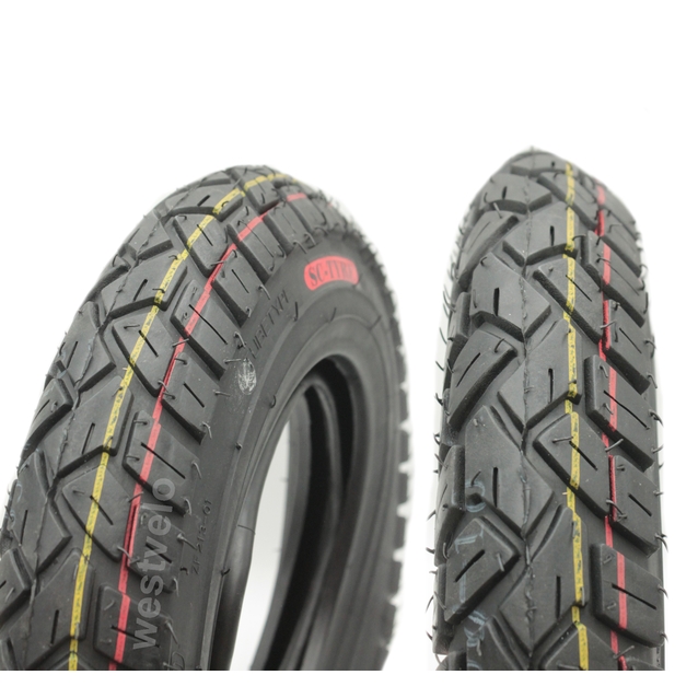 Покришка "10" 3.50-10 PERFECT (PF-124) + камера, напів-шип ТТ фото westvelo.com