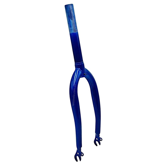 Вилка 16 сталева синя шток L-170mm р.з L-80mm фото westvelo.com