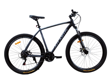 Велосипед 29 AL Corso «ATLANTIS» LS-02925 алюміній 22", (к-т SHIMANO) чорний