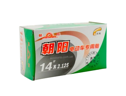 Камера 14 кривий ніпель CHAOYANG (2.125)