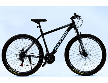 Велосипед 29 ST Corso «NITRO» NT-29018 сталь 19", (к-т SunRun) чорний