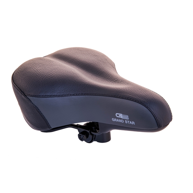 Сідло на пружинах GRAND STAR №809-11D, чорне фото westvelo.com