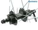 Колесо 28-29 зад, обід 2-ний чорний дисковий, втулка AL SHIMANO DEORE касета (8-10S) на віночках,  диск 6 болтів, ексцентрик фото westvelo.com