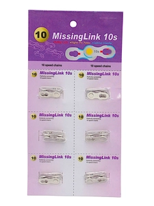 Замок ланцюга спорт. 10s ( блістер 6 шт ) Missing Link
