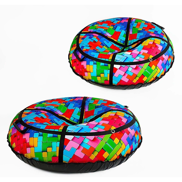 Тюбінг "Абстракція" Ø 1.2 м. принт №1. фото westvelo.com