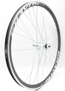 Колесо 28-29 перед, обід 2-ний чорний, втулка AL. на промах, диск різьба (Gravity)