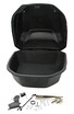 Кофр (багажник) для мотоцикла задній ROBIK 48 (390х390х290) 48L "JSBM" глянцевий, синій фото westvelo.com