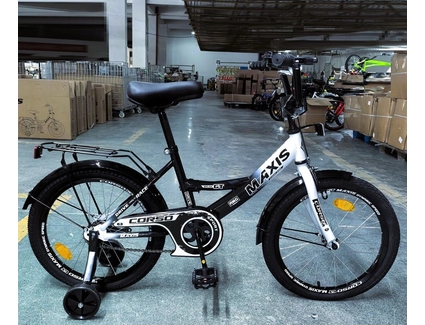 Дитячий велосипед 18 ST Corso «MAXIS» MX-43026 чорно-білий