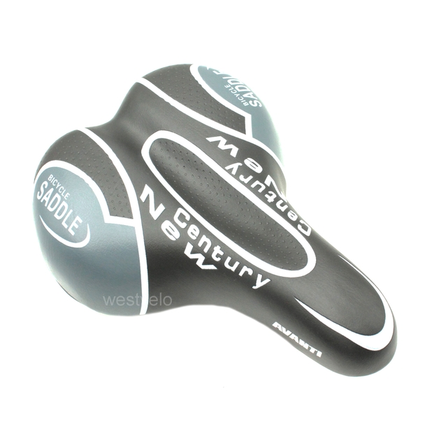Сідло мтв AVANTI № A-17 CENTURY NEW чорно-сіре фото westvelo.com