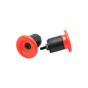 Заглушки керма (баренди) STOLEN (Vortex Neon orange) пластик, оранжевий (Тайвань)