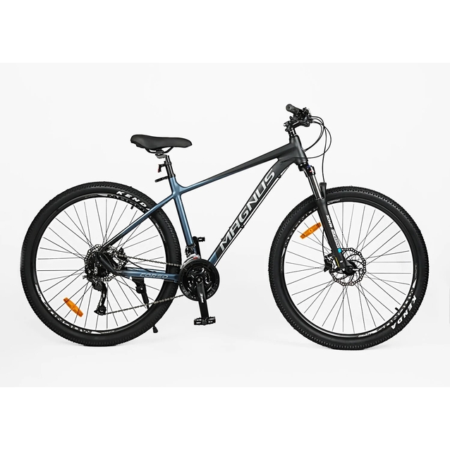 Велосипед 29 AL Corso «MAGNUS» MG-57362 алюміній 19", (к-т SHIMANO) чорно-синій фото westvelo.com