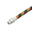 Шланг (вужик) вело насоса Ø6mm з перехідником L-27см довгий    /50/