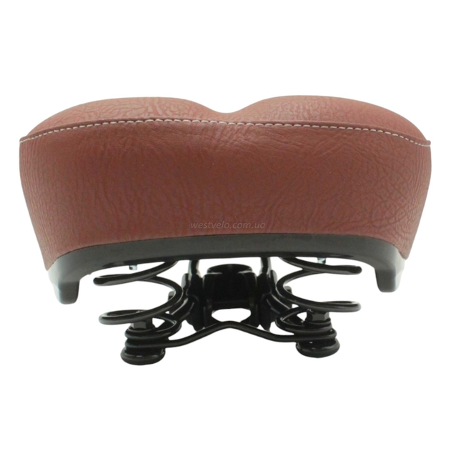 Сідло на пружинах GRAND STAR №809-11D, темно-коричневе фото westvelo.com