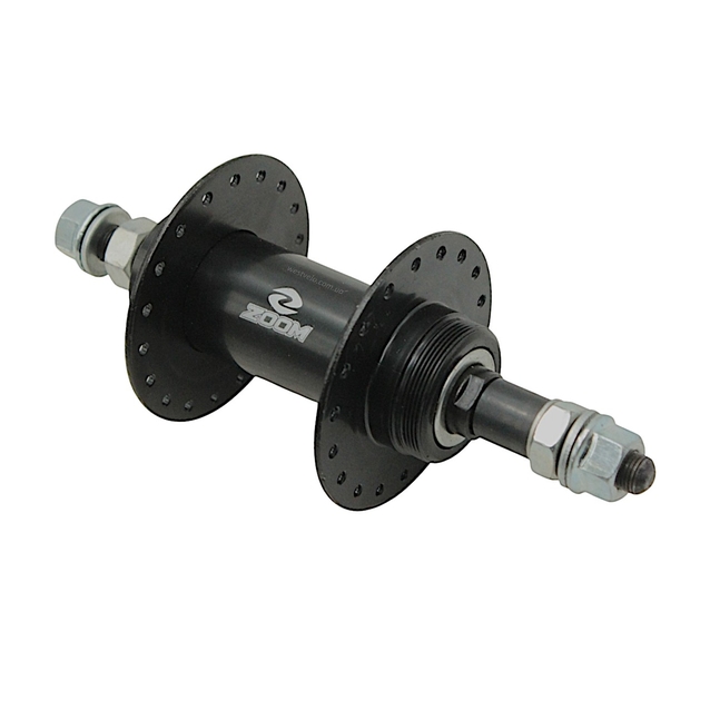 Втулка мтв задня, сталева чорна ZOOM (14Gx36H) фото westvelo.com