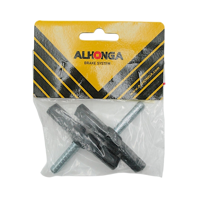 Колодки гальмівні кантиліверні штир ALHONGA (AL обід) L-65mm фото westvelo.com
